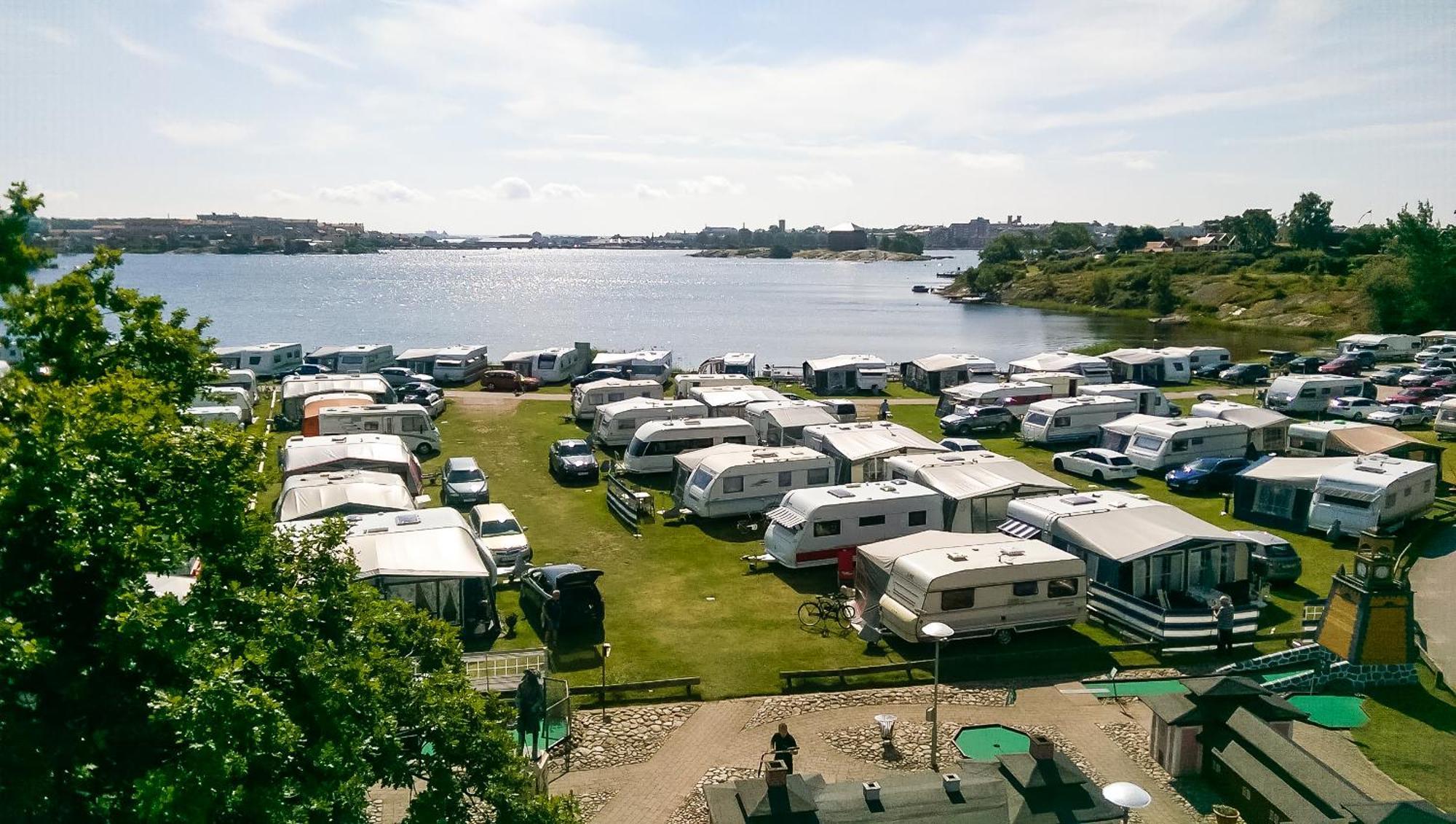 Hotel Dragso Camping & Stugby Karlskrona Exterior foto