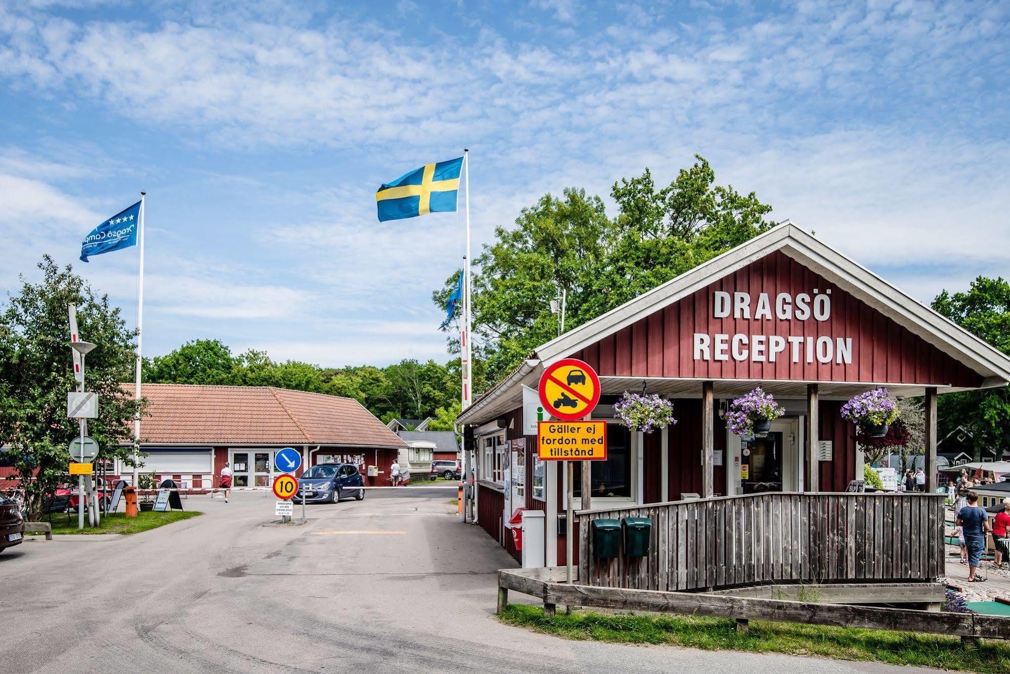 Hotel Dragso Camping & Stugby Karlskrona Exterior foto